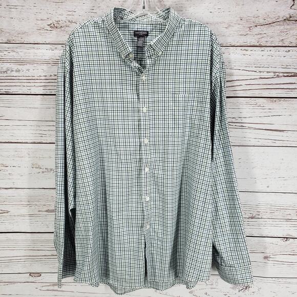 Van Heusen Men's Flex Classic Button Up Long Sleeve Shirt Size XXL - Picture 1 of 15